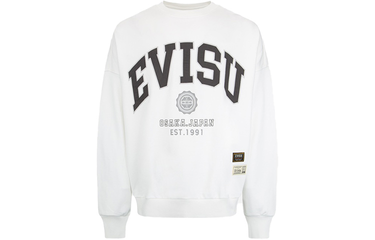 

Свитшот унисекс EVISU, серо-голубой