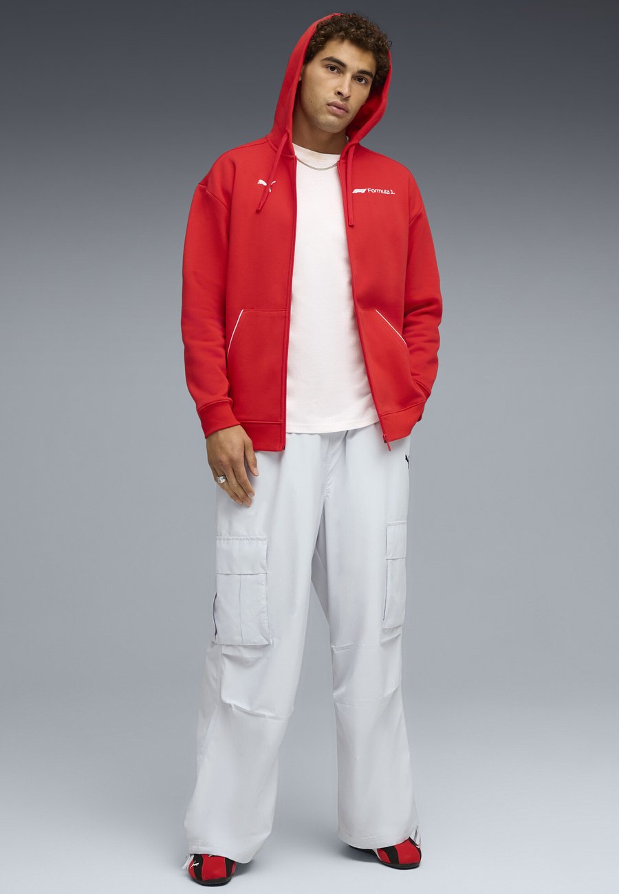 

Толстовка Puma Zip-up sweatshirt, Pop Red/Red