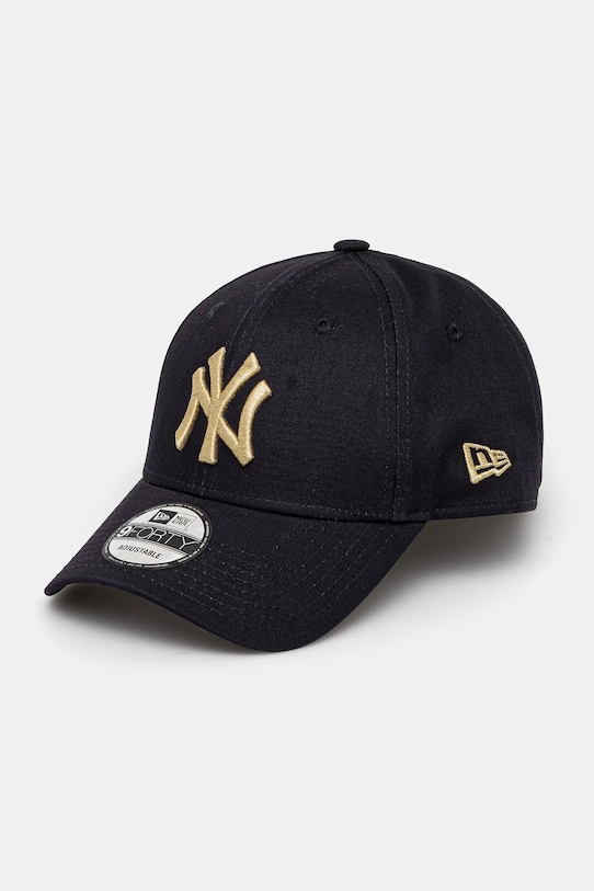 

Хлопковая кепка с козырьком New Era, темно-синий