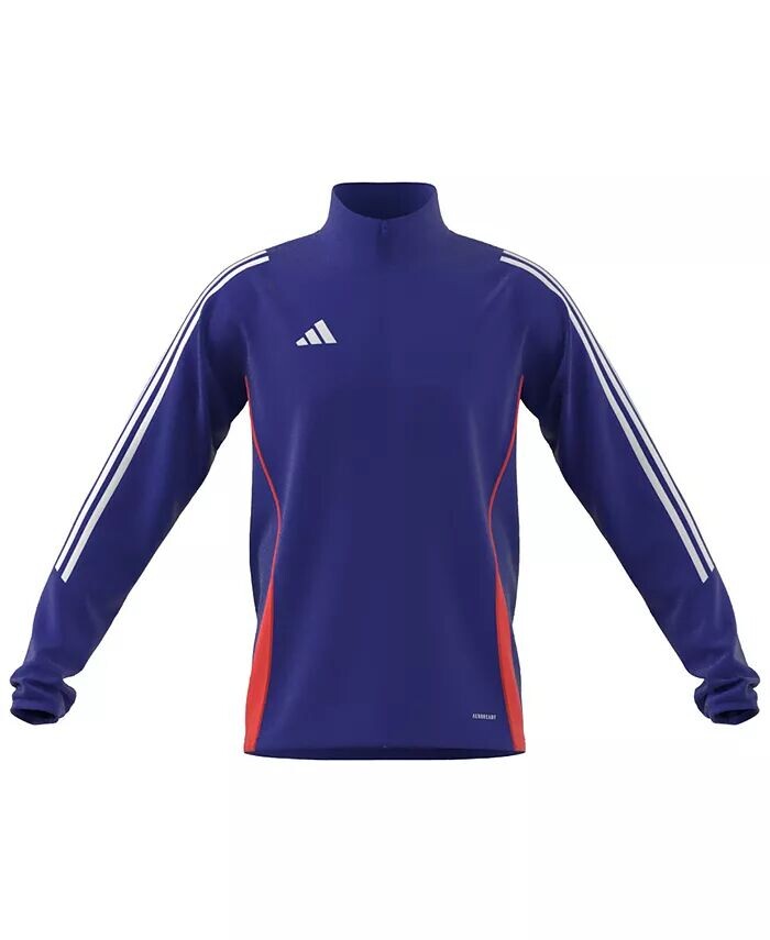 

Мужская спортивная куртка с полосками и логотипом Tiro adidas, синий