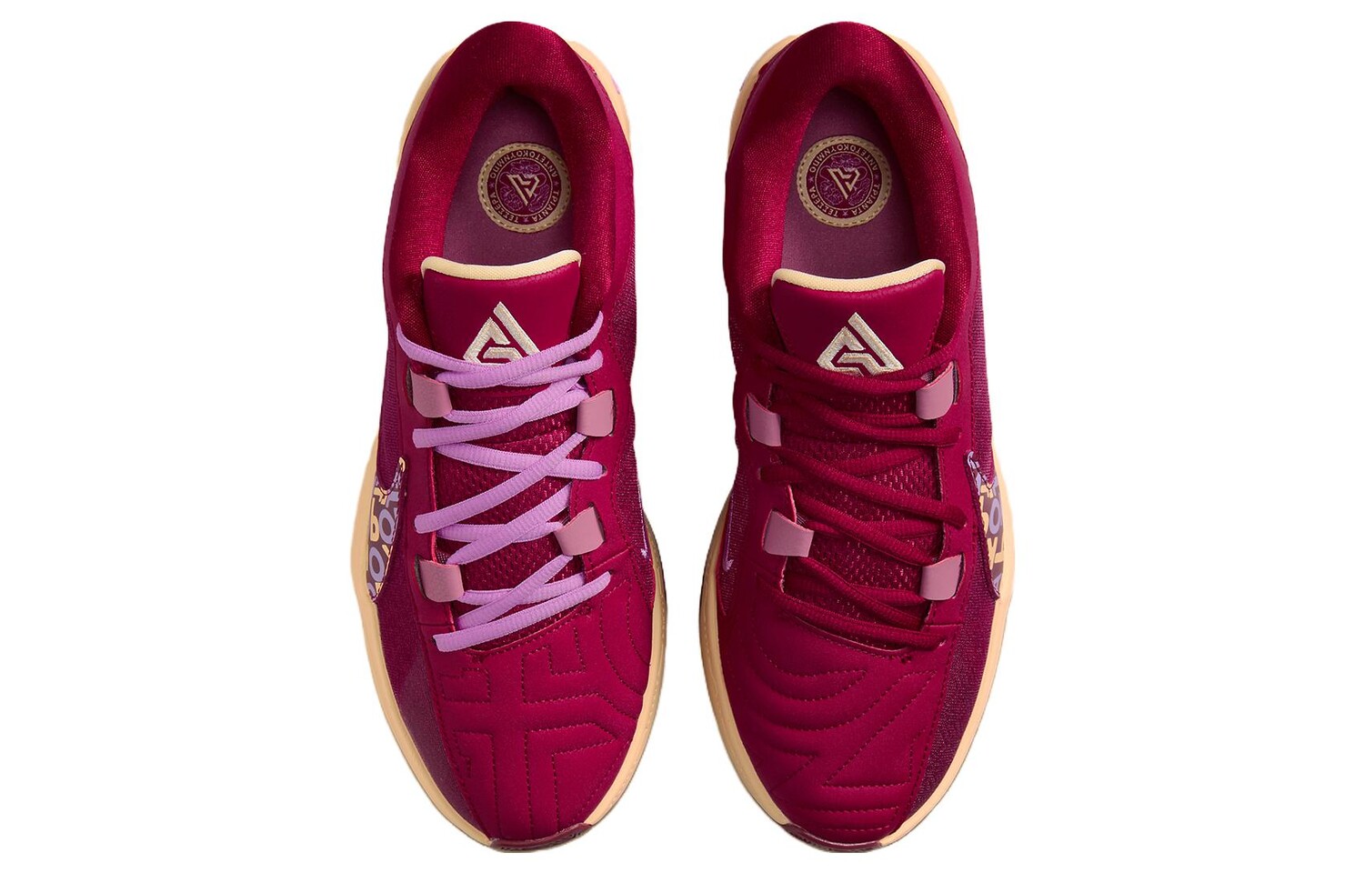 Мужские баскетбольные кроссовки Nike Freak 5, Red — фото 4