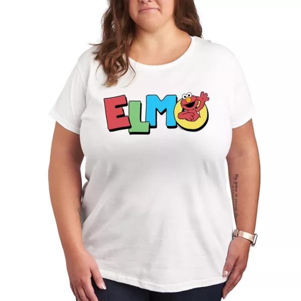 

Футболка с принтом Elmo из «Улицы Сезам» Licensed Character, белый
