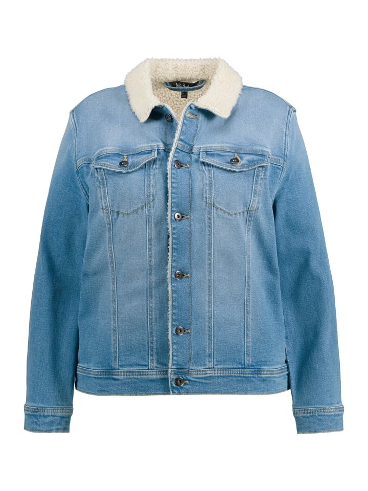 

Джинсовая куртка Ulla Popken, цвет blue denim