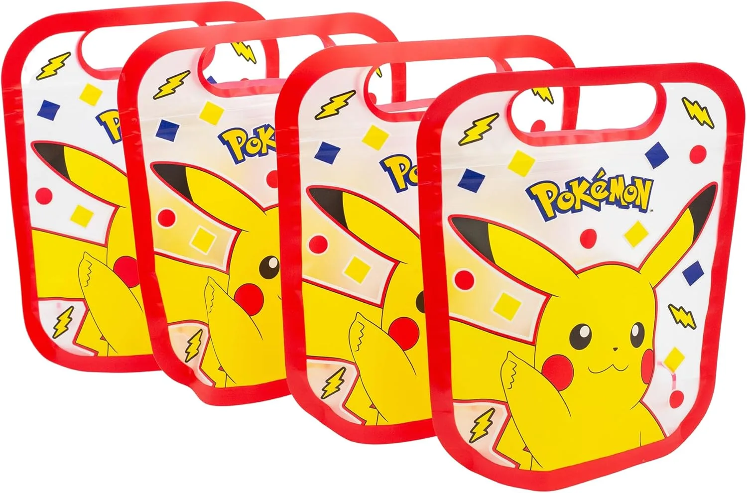 Набор из 4 сумок на молнии Pokemon Blue Team Stor