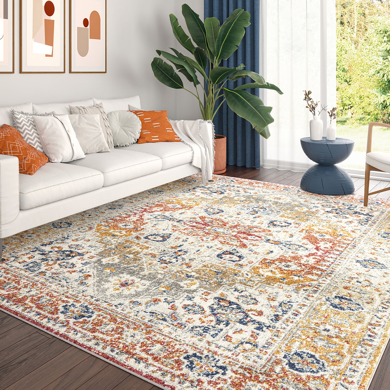 

Коврики напольные Bliss Rugs, красный