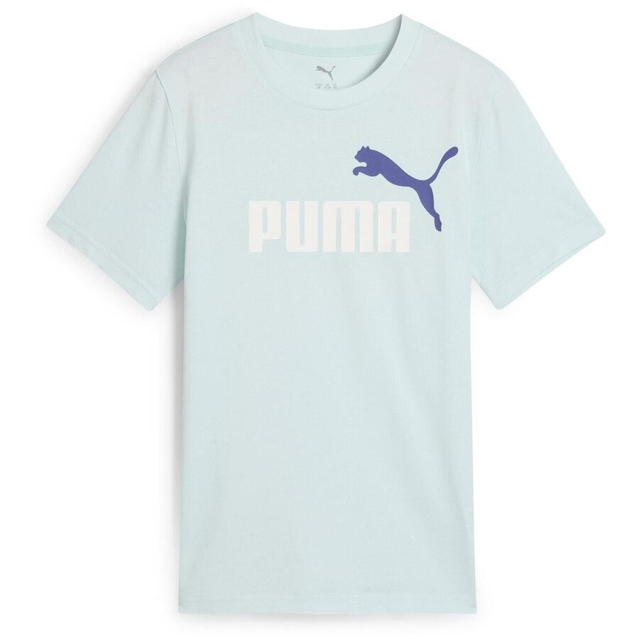 

Футболка Puma Ess 2 Color No.1 Logo Tee B, синяя, детская