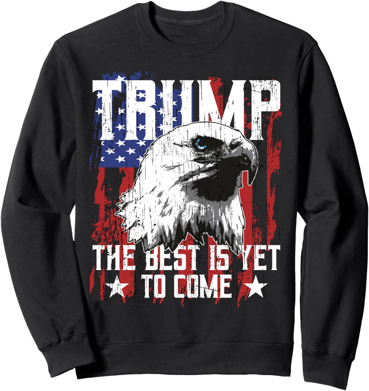 

Толстовка с изображением флага США и орла Трампа, 2024 год. Лучшее еще впереди. Черный (black 19-3911tcx), размер S The Best Is Yet To Come Trump 2020 Donald Trump