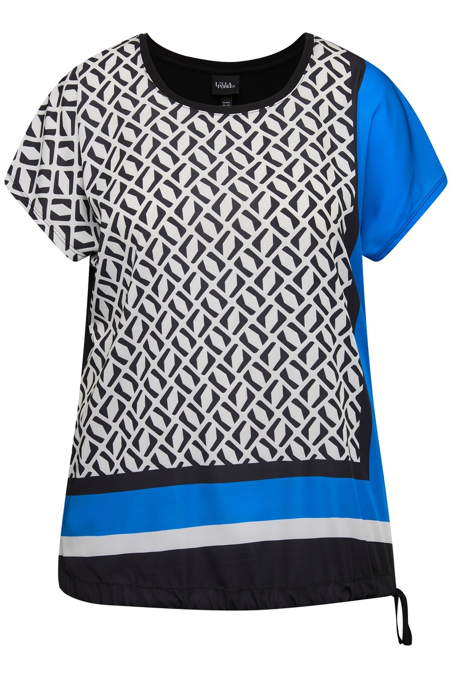 

Блузка с коротким рукавом Ulla Popken Blouse, черный