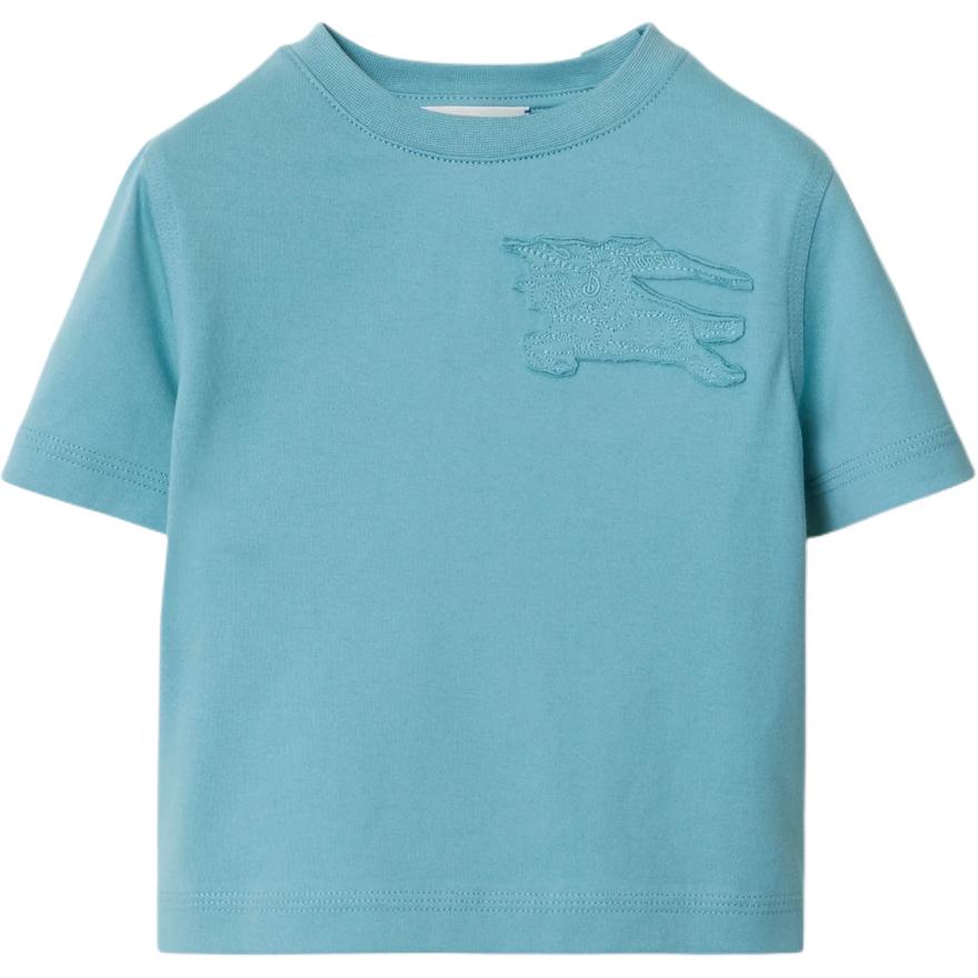 

Burberry Футболка sea blue для младенцев и малышей