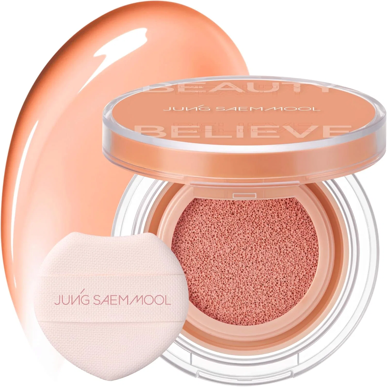 Кушон-румяна Artist Cushion Blush JUNG SAEM MOOL, оттенок Peach Nectar