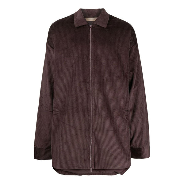 

Куртка corduroy shirt jacket 'purple red' Fear Of God Essentials, фиолетовый