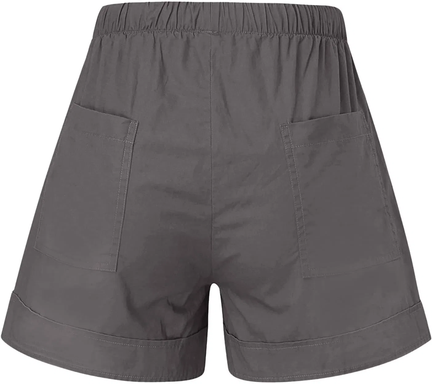 Шорты для активного отдыха с высокой талией, Athletic SweatShorts, серый — фото 4