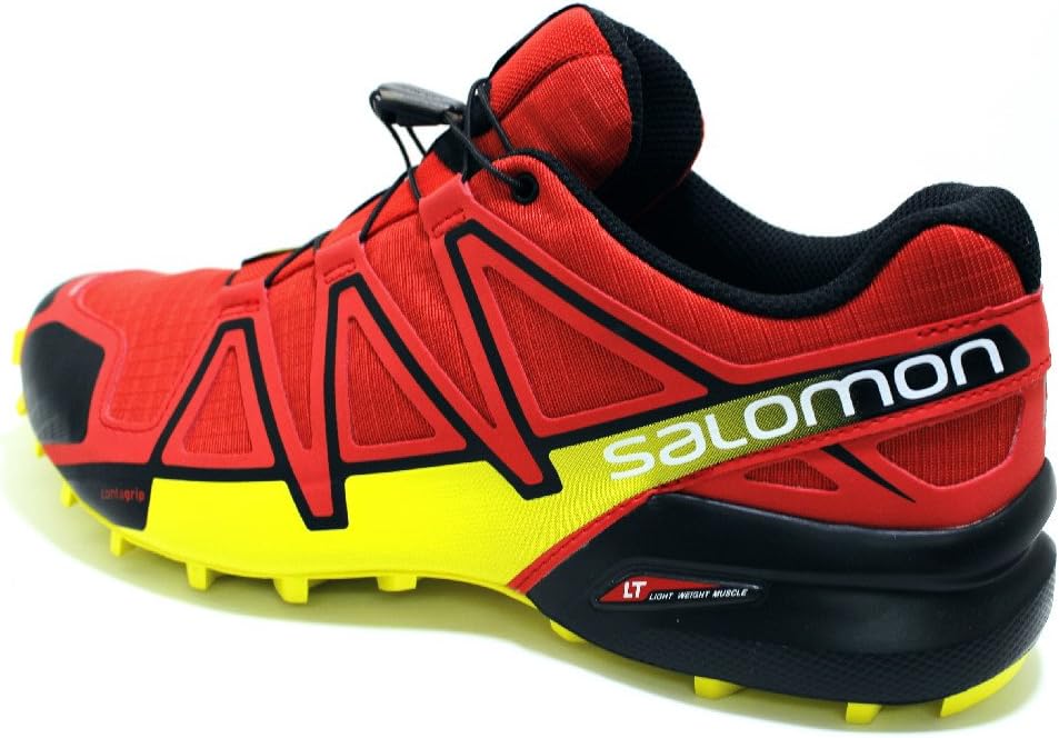 Мужские кроссовки для трейлраннинга Salomon Speedcross 4, красный — фото 2