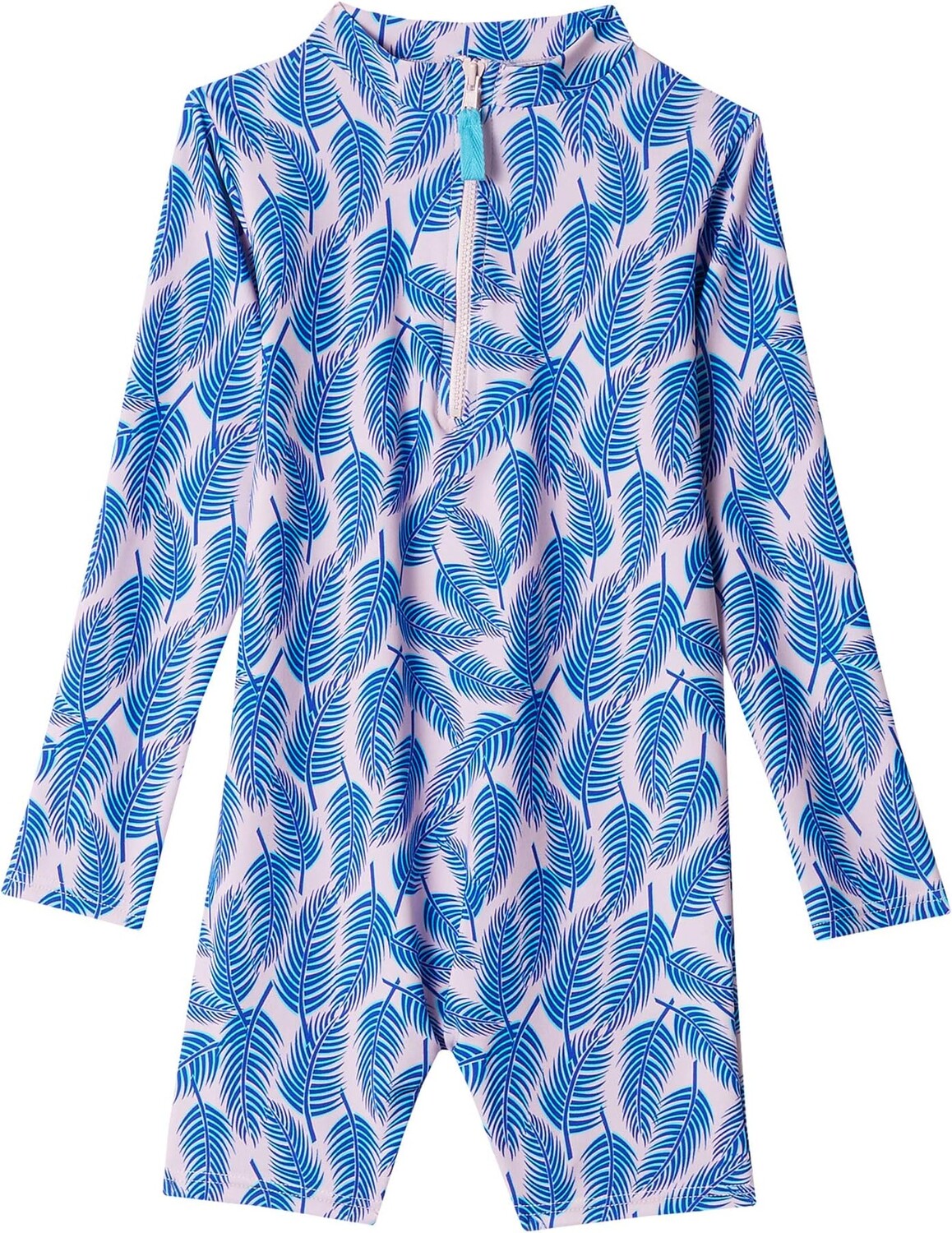 

Купальник Toobydoo Sunset Palms Rashguard UPF 50+ Sunsuit, розовый