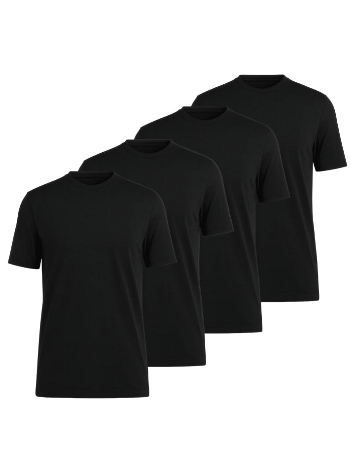 

OLYMP Набор из 4 футболок черного цвета