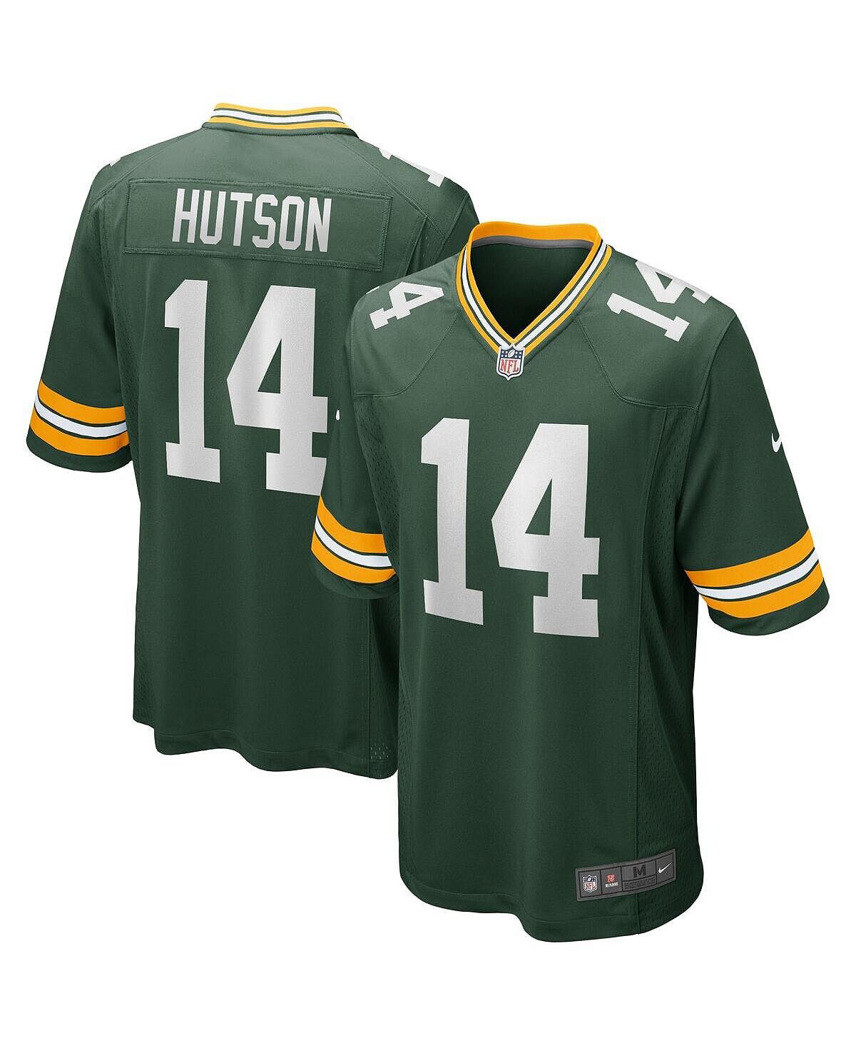 

Мужская футболка для пенсионеров Don Hutson Green Green Bay Packers Game Nike