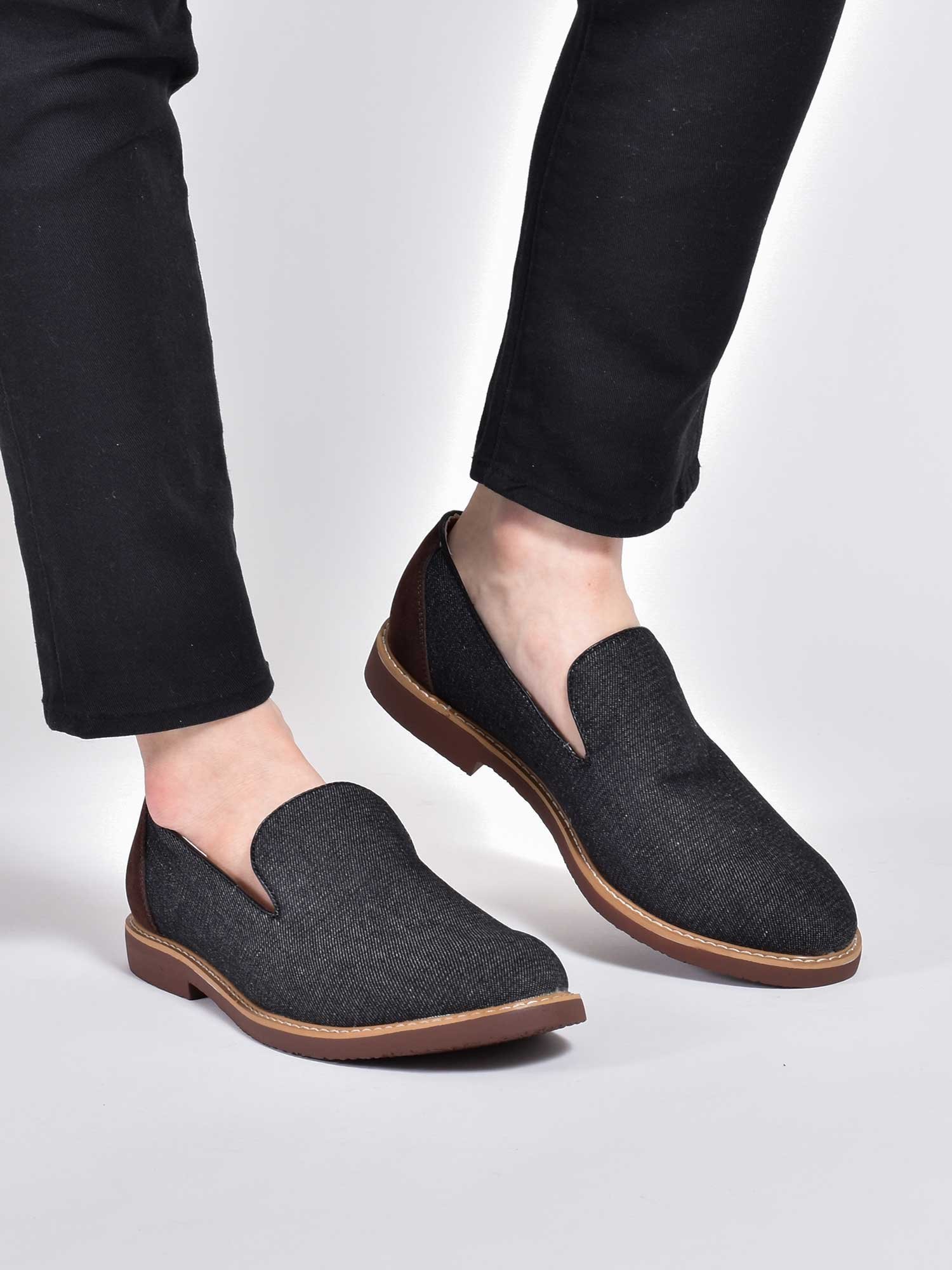 Обувь без шнурков Svec, Denim Black — фото 4