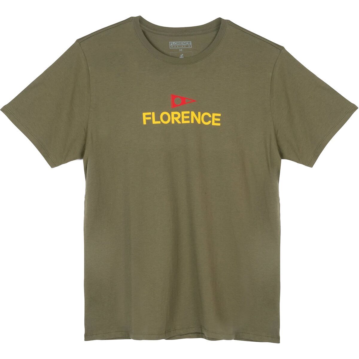 

Футболка с логотипом Florence Marine X, зеленый