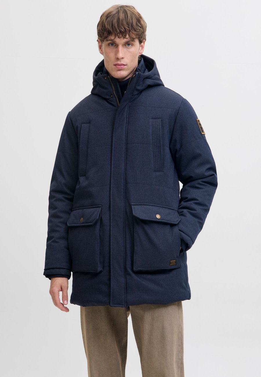 

Пальто Jack & Jones WHFINN MELANGE , Sky Captain/Dark Blue