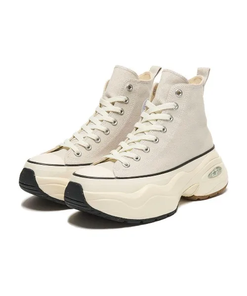 Унисекс кроссовки CONVERSE ALL STAR (R) SURGETRAINER HI на толстой подошве серые