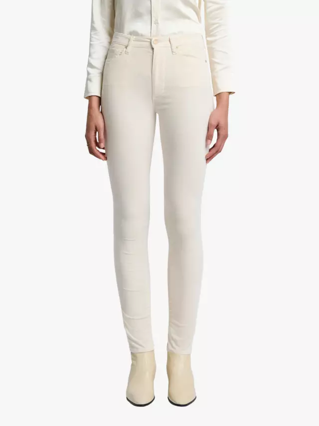 

Джинсы 7 For All Mankind High Rise Velvet Skinny, белый