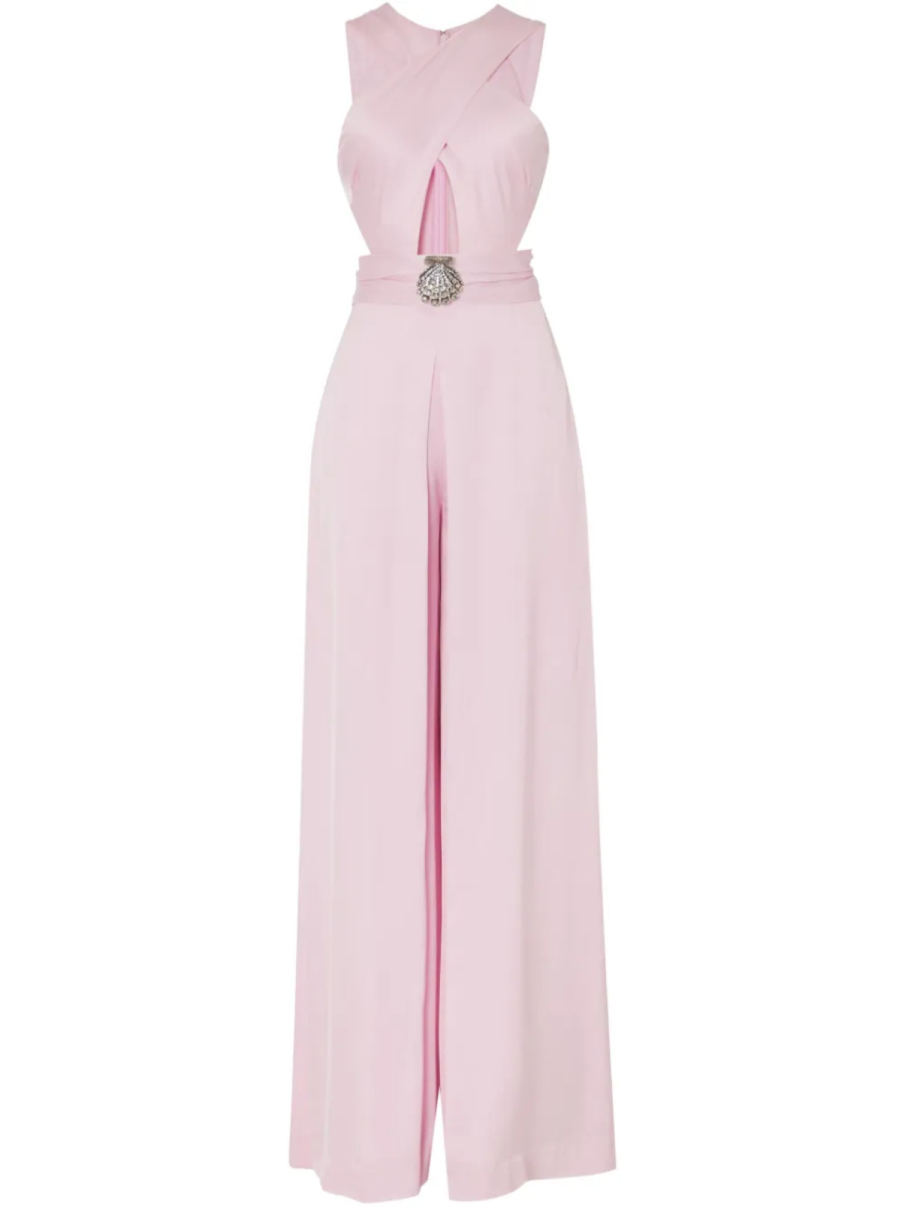 

Комбинезон с вырезами Temperley London, розовый
