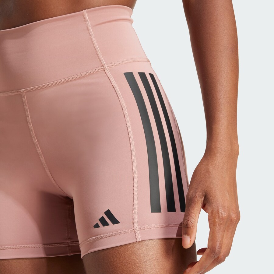 Узкие тренировочные брюки ADIDAS PERFORMANCE Optime, цвет Pastel pink — фото 4