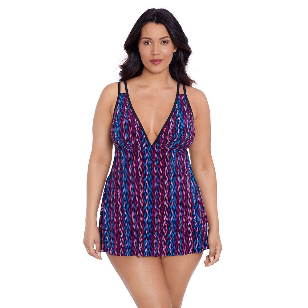 

Женское платье для плавания Trimshaper Tracy, цвет Serape Stripe
