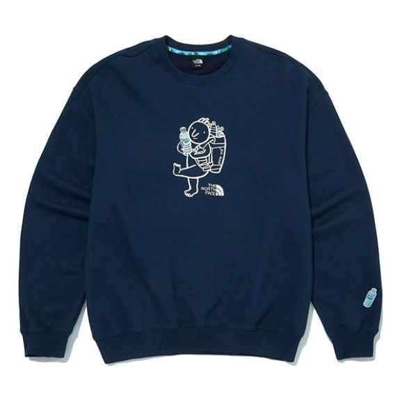 

Свитер eco sweater 'navy' The North Face, синий