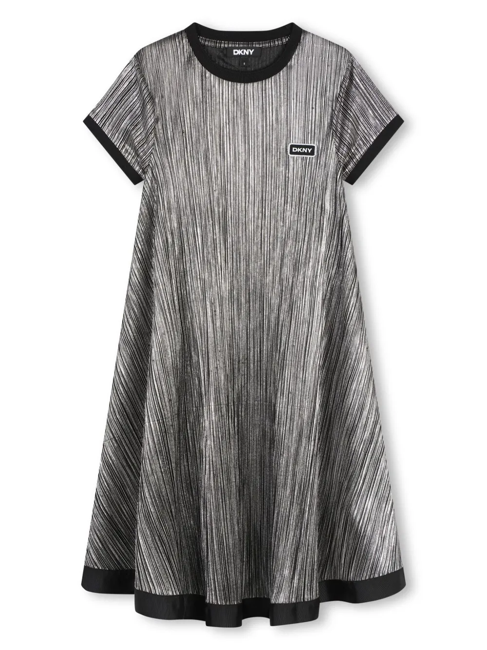 

Плиссированное платье Dkny Kids, черный