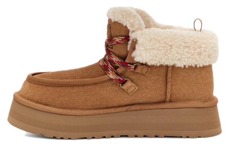 Ботильоны женские короткие UGG, коричневый