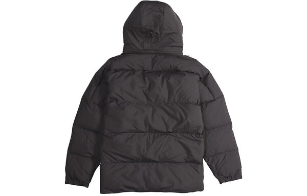 Пуховик adidas 3st Puff Down J Stay Warm Sports hooded down Jacket Black, черный — фото 2