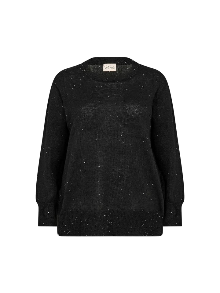 

Свитер WA-KLIO 2 в цвете 9999C BLACK COMBI Wasabi Concept