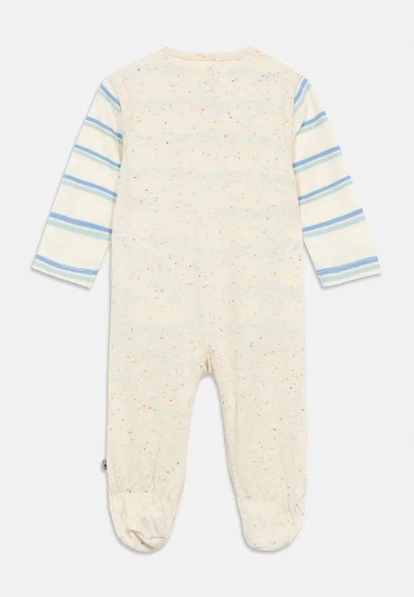 Strampler катается вдоль комбинезона Jacky Baby, Off White/Ringel Off White — фото 2