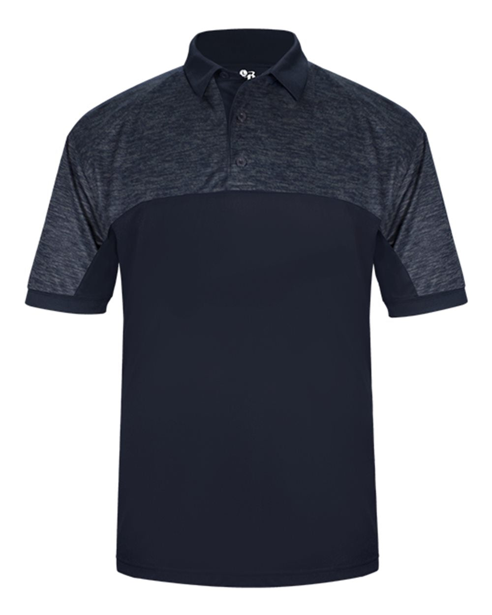 

Поло с тональным переходом Badger, цвет navy/ navy tonal blend