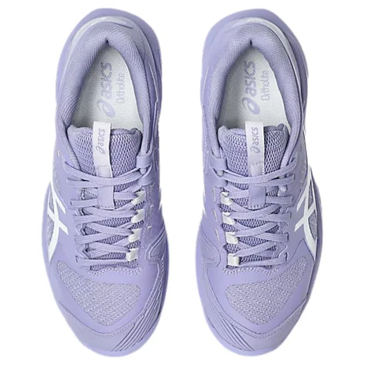 Кроссовки теннисные ASICS Solution Speed FF 4 Blue Bell Floral/White — фото 4