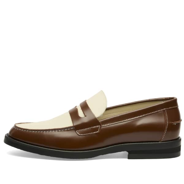 

Пенни-Лоферы Wilde Duke + Dexter, Chestnut & White