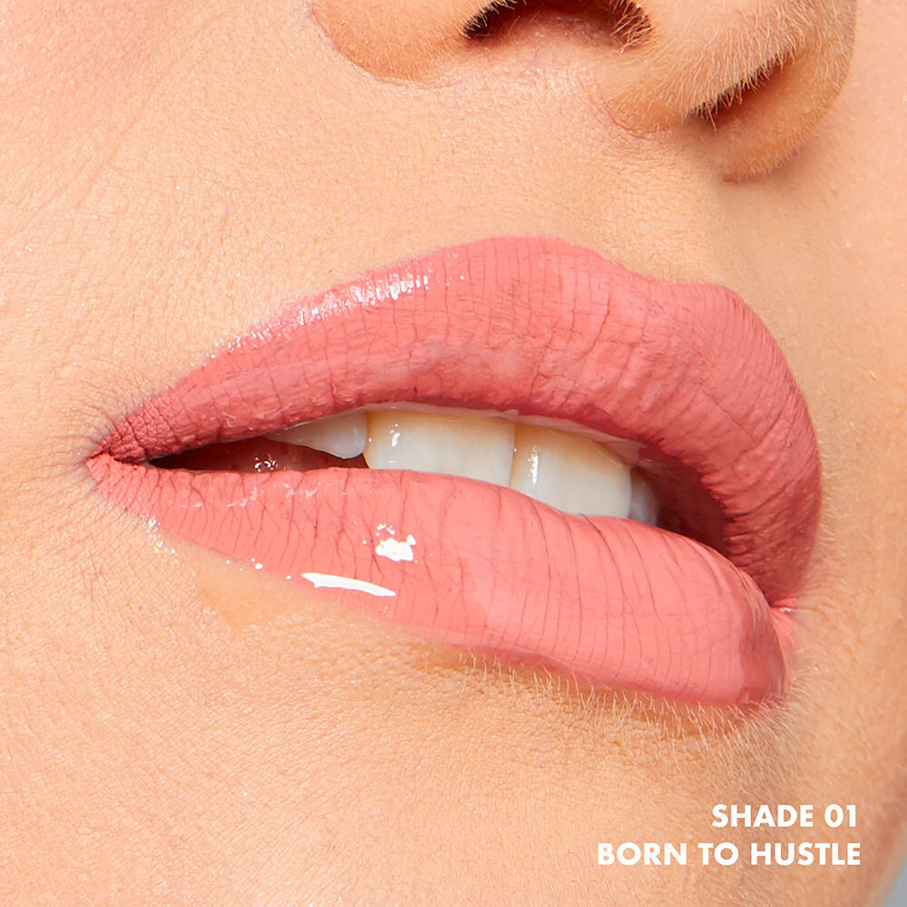 Губная помада Shine loud pro pigment lip shine Nyx professional make up, 3,4 мл, 1-born to hustle — фото 4