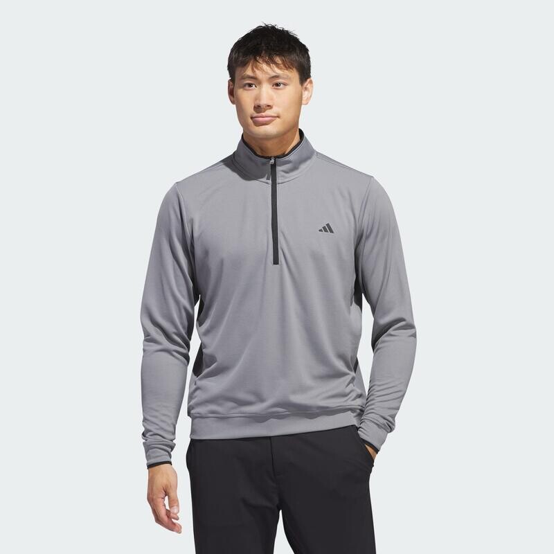 

Легкая толстовка с молнией до половины ADIDAS, цвет gris