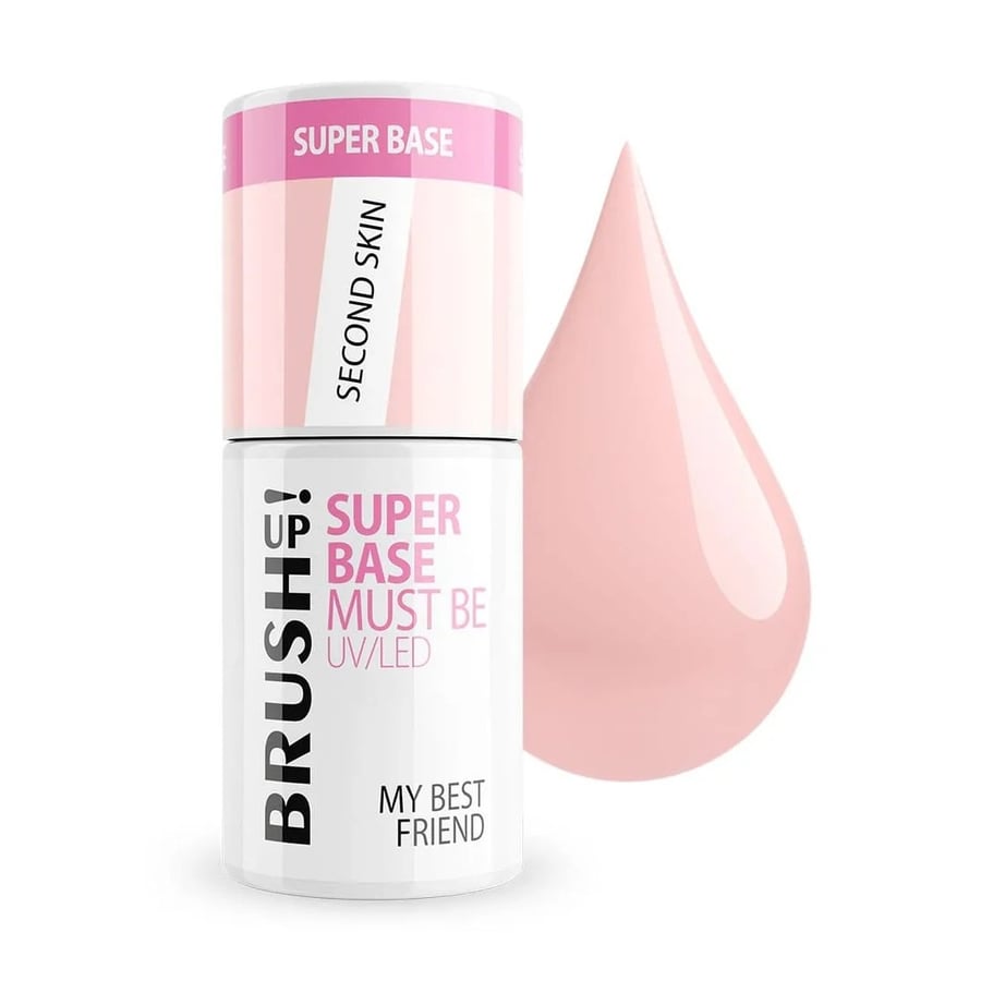 

BrushUp!, Super Base гибридная база для ногтей Second Skin 5 г