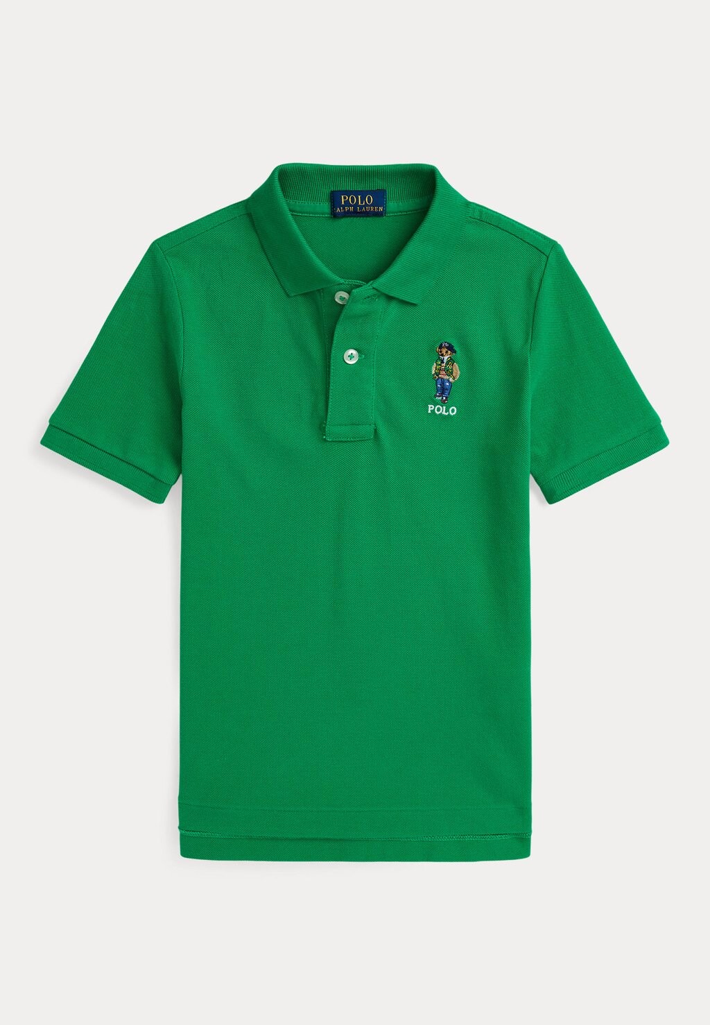

Рубашка поло POLO BEAR COTTON MESH POLO SHIRT Polo Ralph Lauren, зеленый
