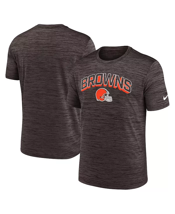 

Мужская коричневая футболка Cleveland Browns Velocity Performance Nike