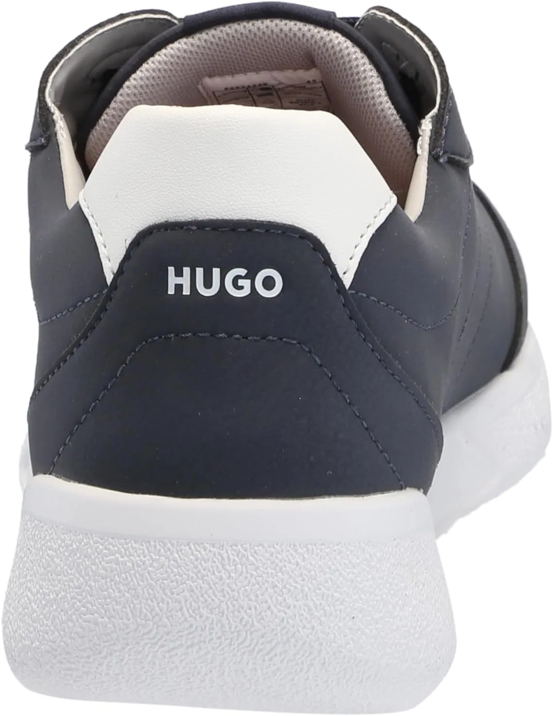 Мужские кроссовки HUGO из замши с чашеобразной подошвой, Blueberry Blue — фото 3