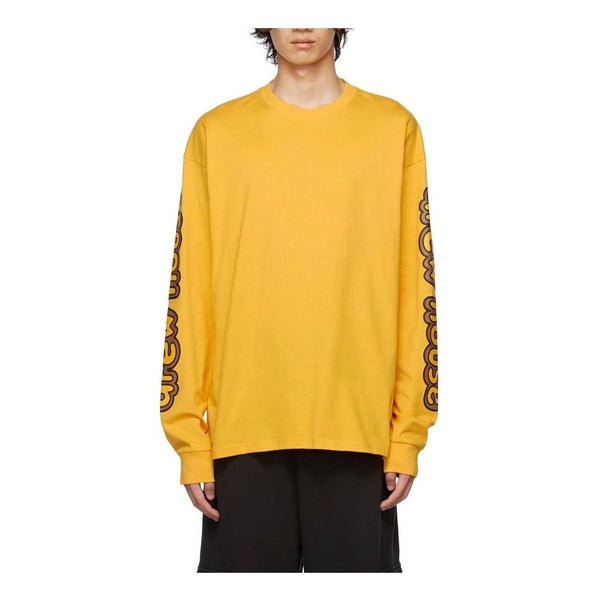 

Футболка cartoon font long sleeve t-shirt 'yellow' Drew House, желтый