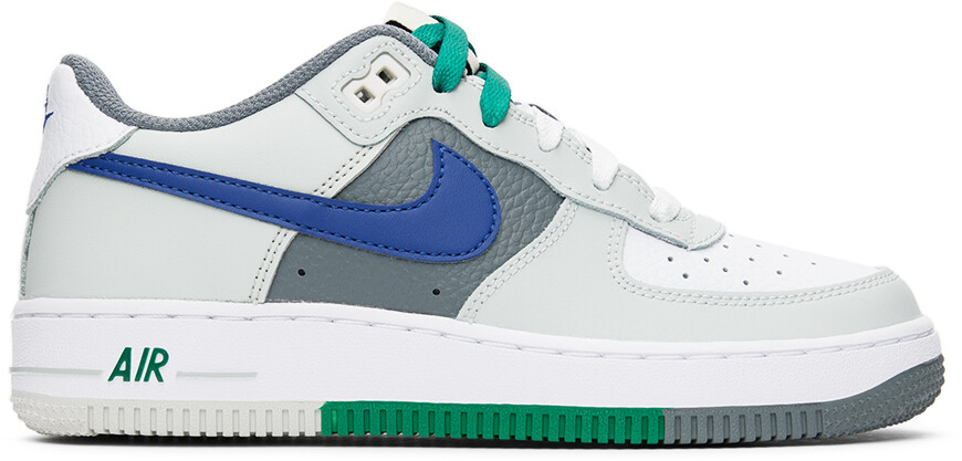 

Детские серые детские кроссовки Air Force 1 LV8 Big Nike