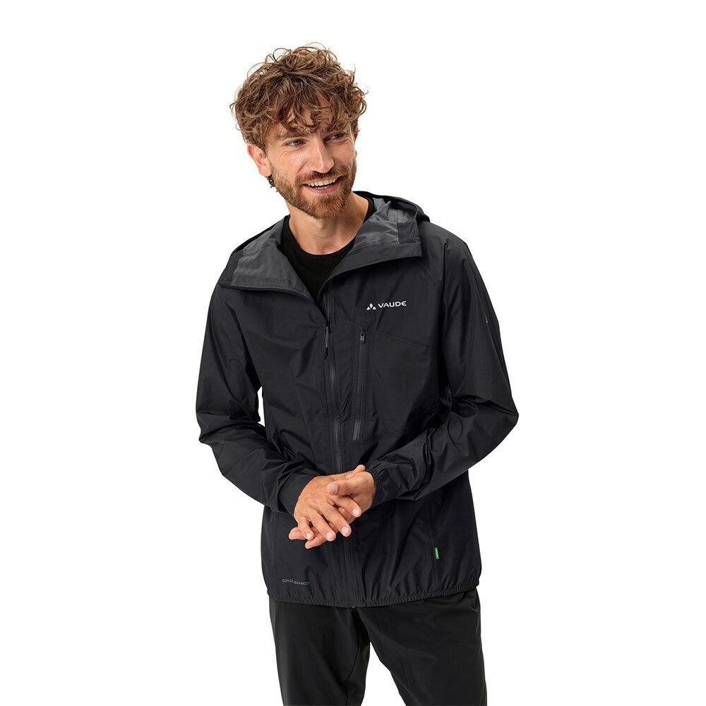 

Пальто VAUDE Scopi 2.5L Raincoat, черный