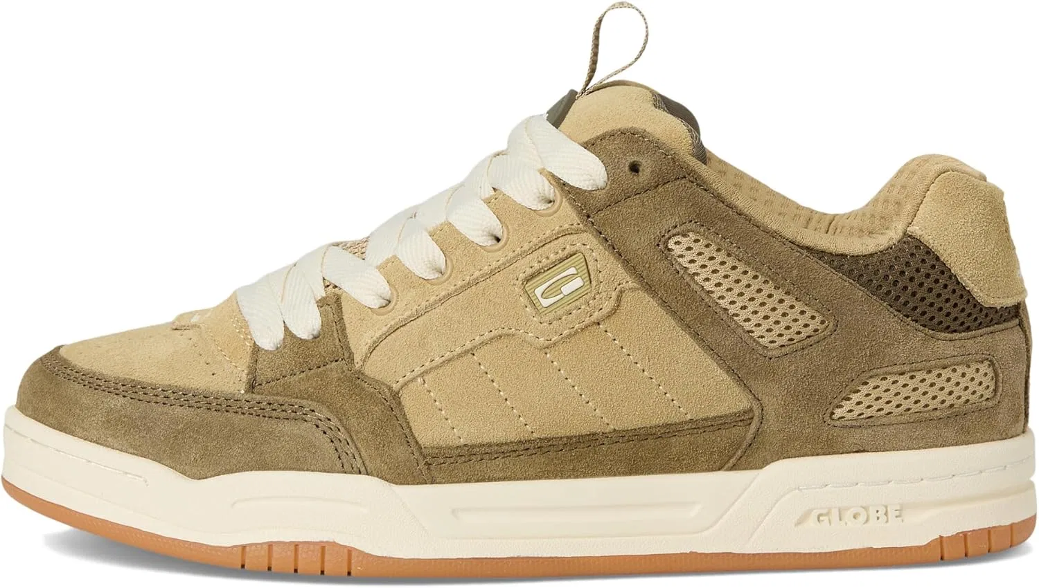 Кроссовки для скейтбординга Globe Tilt Prime, цвет Olive/Sand/Mullen — фото 4