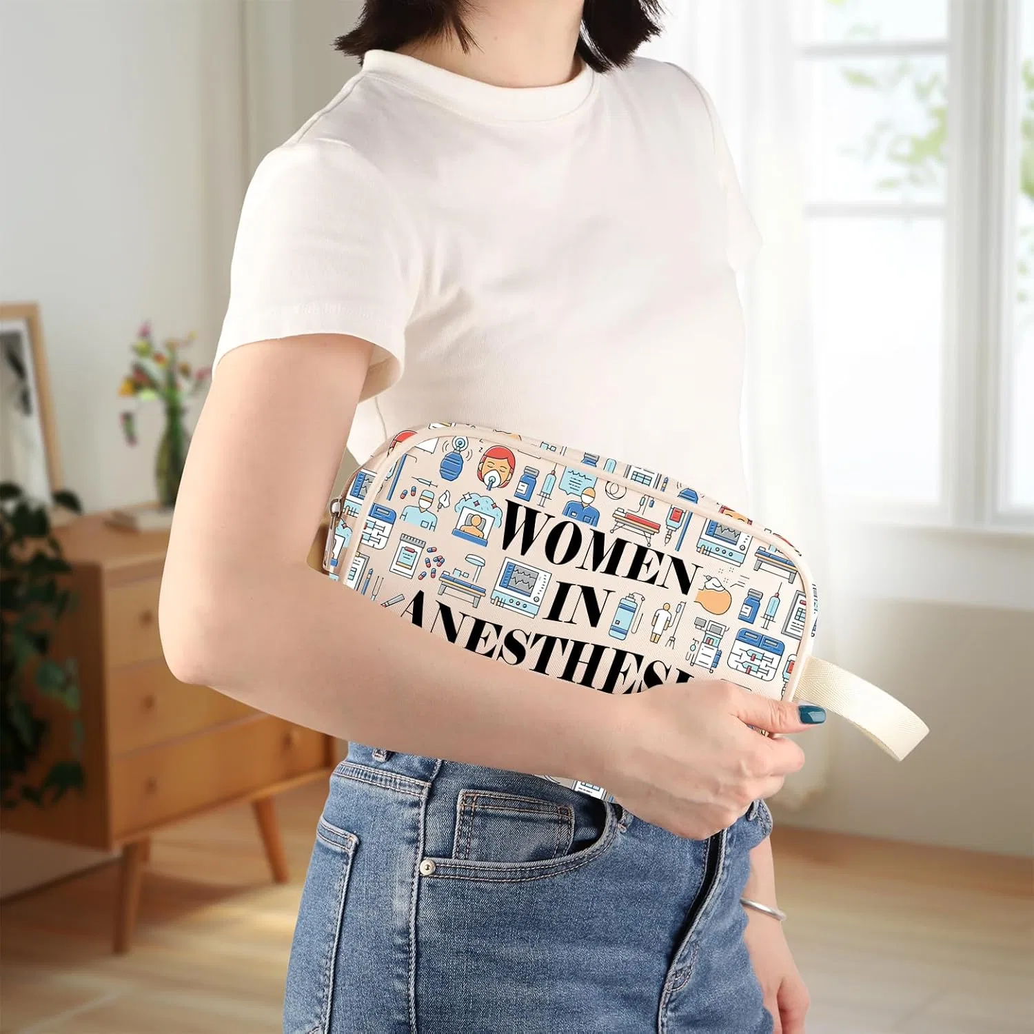 Прозрачная косметичка Pyoul для анестезиолога Generisch, Women In Anesthesia Mb — фото 2