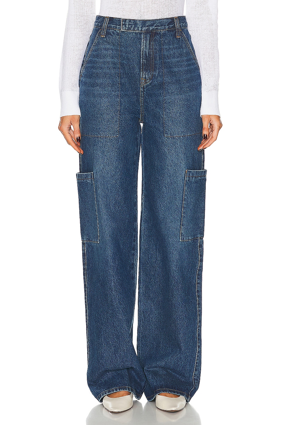 

Брюки карго Elyse в стиле джинсов Grlfrnd, Crissy Field