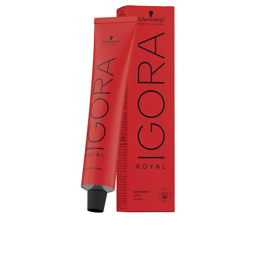 

Краска для волос Igora royal permanent color creme Schwarzkopf, цвет 1-0, 60 мл.